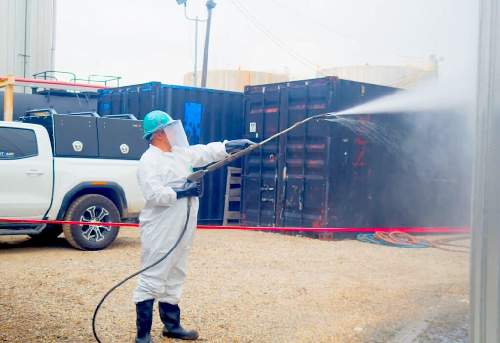 hydroblasting in harvey - outkast industrial