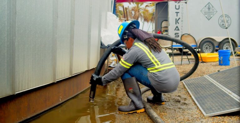 vacuum cleaning - vacuum truck work new orleans - outkast industrial