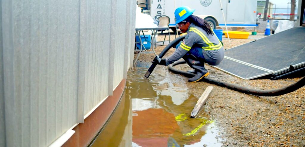 vacuum truck cleaning in harvey - outkast industrial
